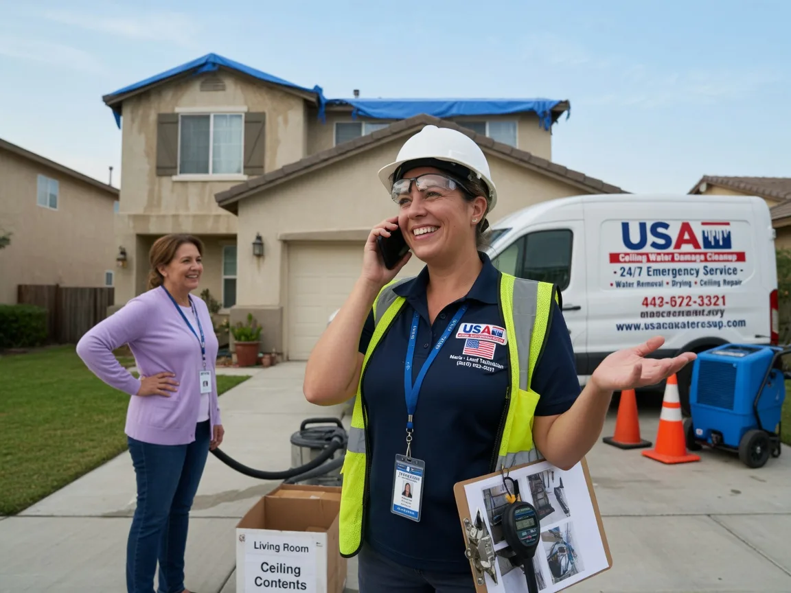 Ceiling Water Damage Restoration Groveland, IL FAQs